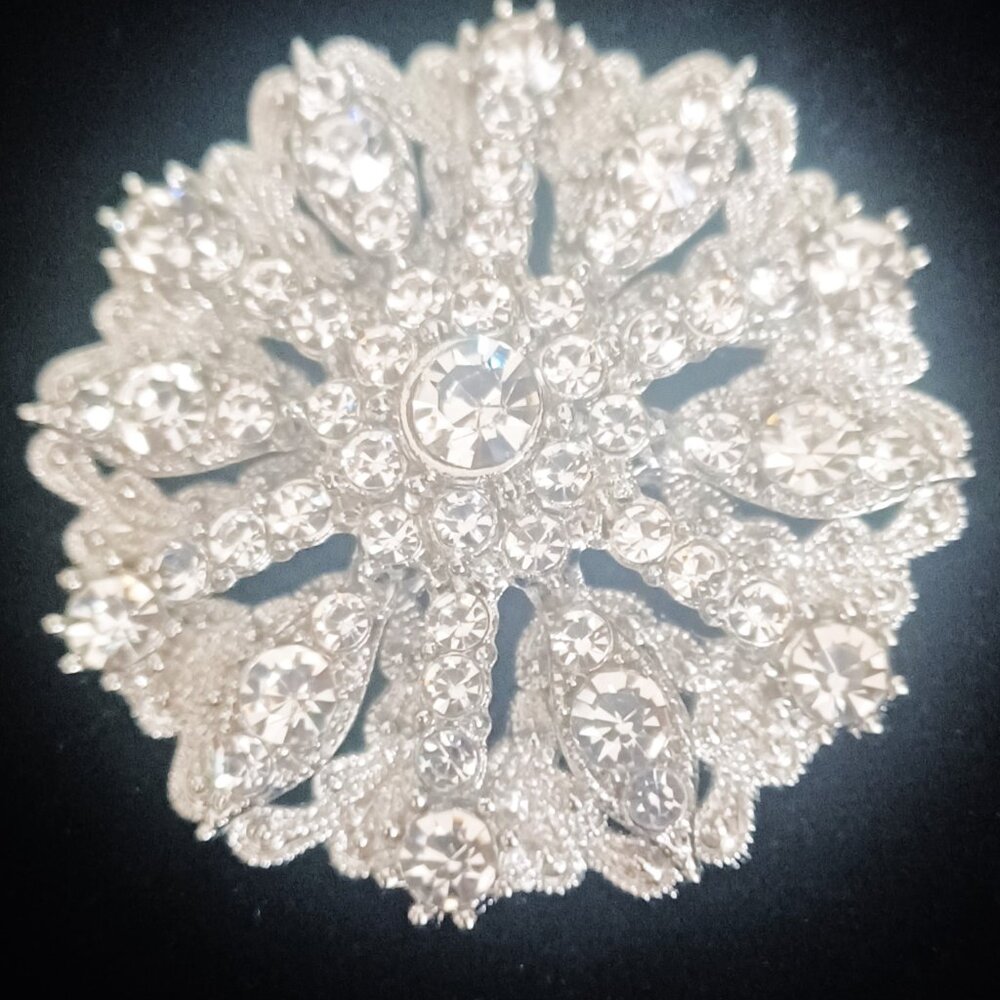 Awesome Rhinestone Brooch - Picture 2 of 4